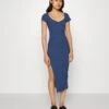 Even&Odd Jersey Dress - Dark Blue