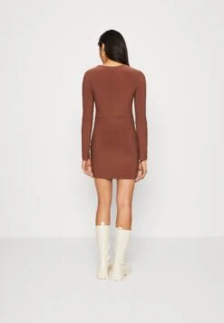 Even&Odd Jersey Dress - Brown -Even-Odd Store d4804b1de33d44008398f07213747c06