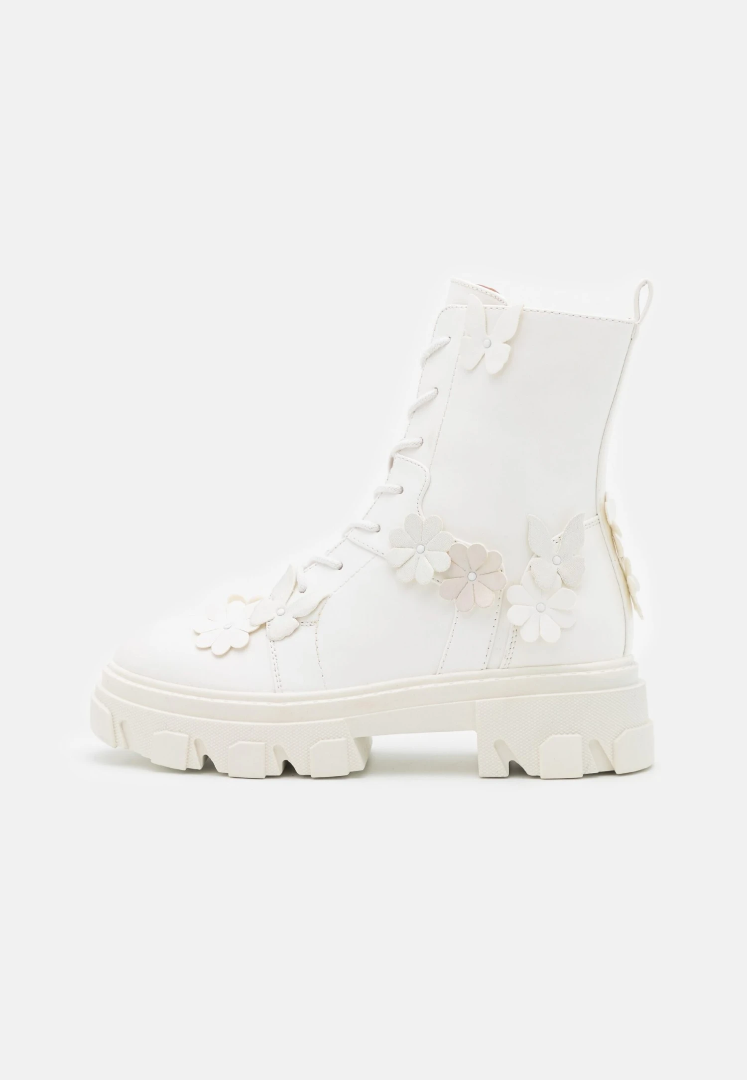Even&Odd Platform Ankle Boots - White 2 Even&Odd Platform Ankle Boots - White - Image 2