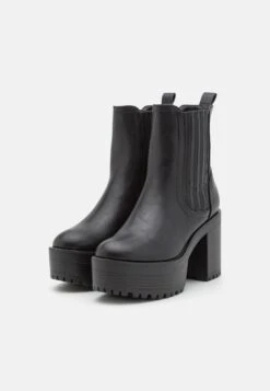 Platform Ankle Boots - Black 8 Platform Ankle Boots - Black -Even-Odd Store d66621c083664653b8ea884990068b47