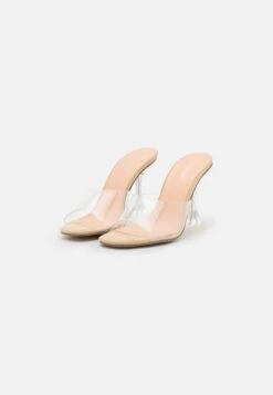 Even&Odd Heeled Mules - Transparent 8 Even&Odd Heeled Mules - Transparent -Even-Odd Store d741de7d4c944c97a00a100180460e3b