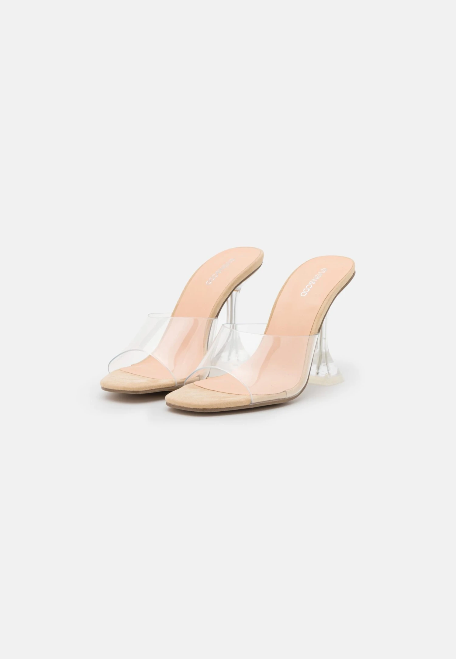 Even&Odd Heeled Mules - Transparent 3 Even&Odd Heeled Mules - Transparent - Image 3