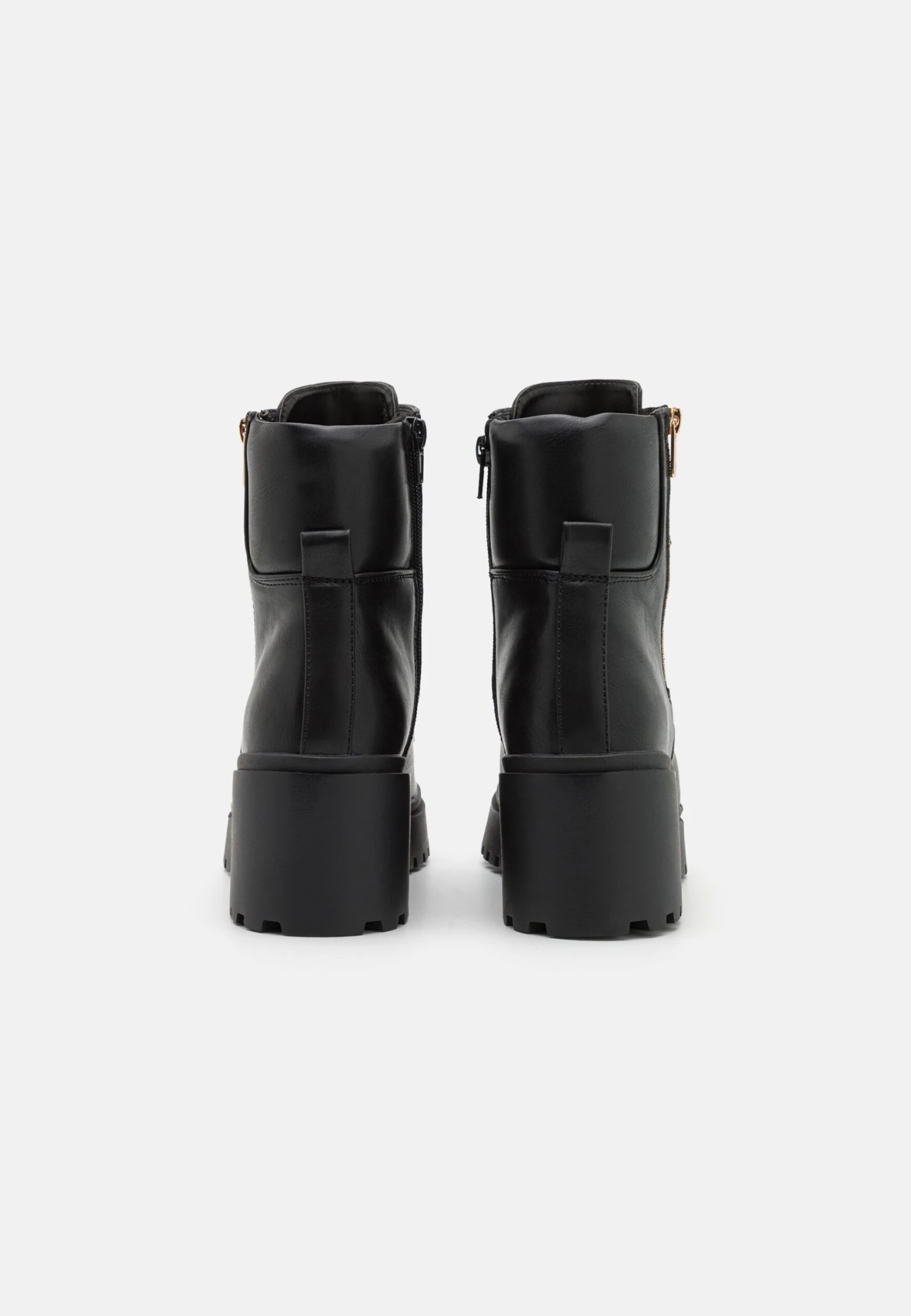 Lace-Up Ankle Boots - Black 4 Lace-Up Ankle Boots - Black - Image 4