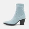 Even&Odd Classic Ankle Boots - Light Blue