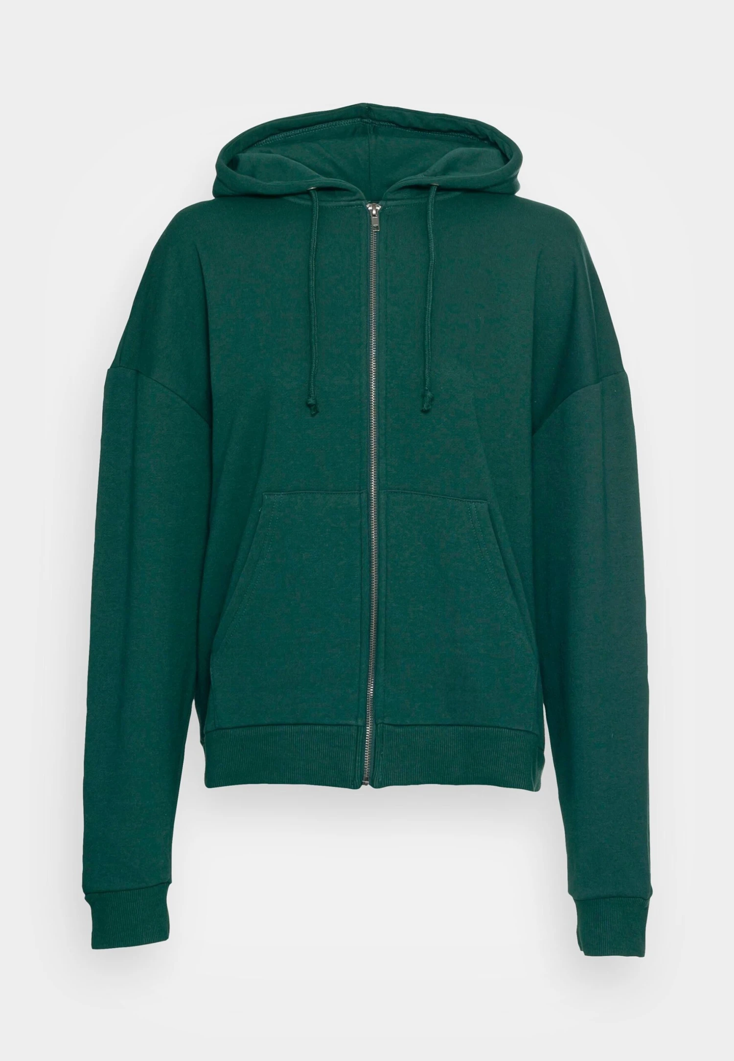Even&Odd Zip-Up Sweatshirt - Dark Green 4 Even&Odd Zip-Up Sweatshirt - Dark Green - Image 4