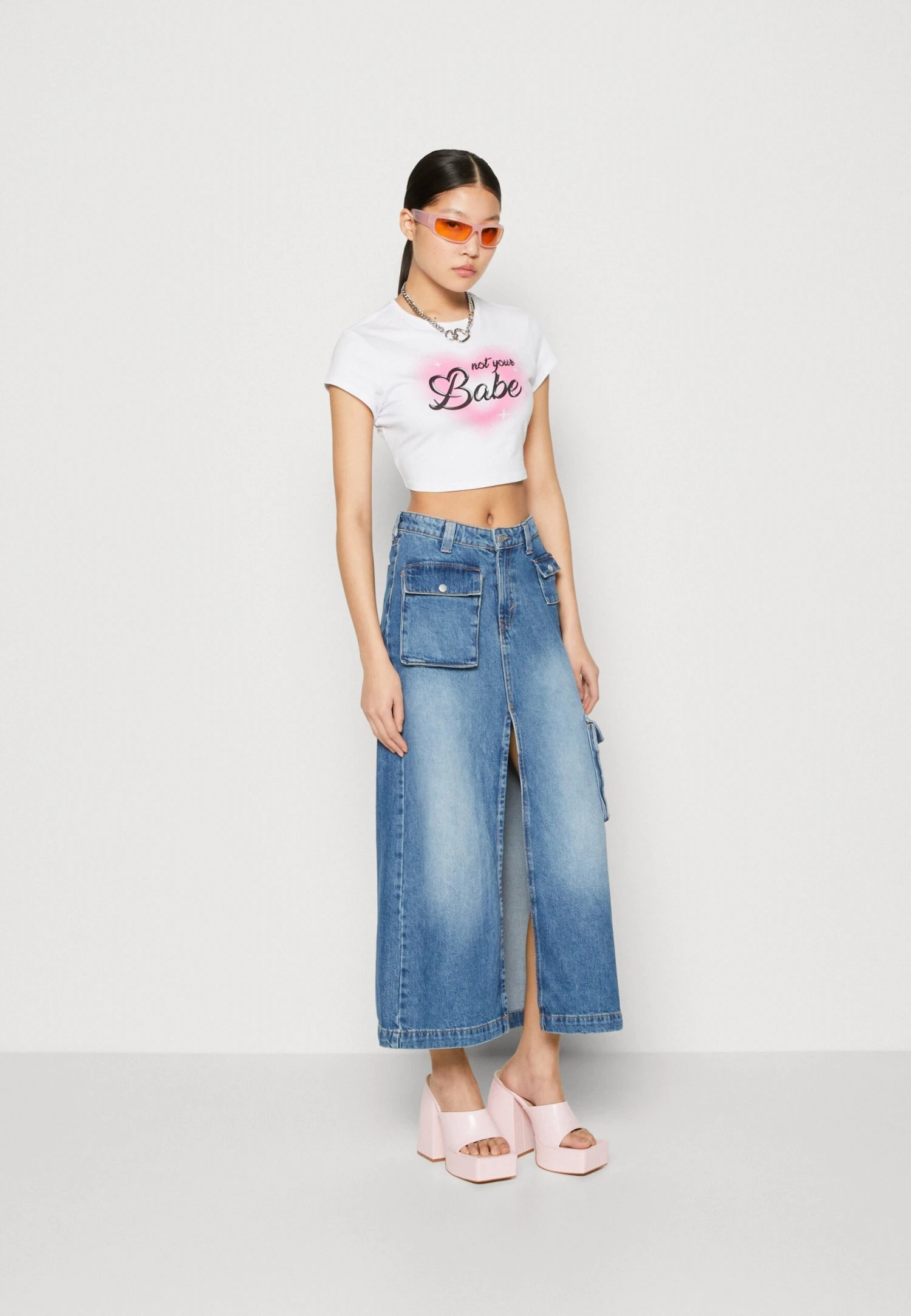 Even&Odd Print T-Shirt - White 2 Even&Odd Print T-Shirt - White - Image 2