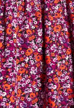 Even&Odd Sleeveless V Neck Volant Hem Flared Mini Dress (Eo-Ss23-C135-Sj) / Black - 802_Pink - 402_Orange - 205 - Day Dress - Black - 802_Pink - 402_Orange - 205 -Even-Odd Store e0681406629f433d80e895f4ef4292e2