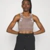 Medium Support Sports Bra - Taupe