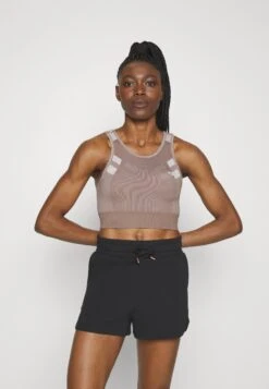 Medium Support Sports Bra - Taupe