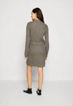 Even&Odd Loose High Neck Dress- Jumper Dress - Dark Grey -Even-Odd Store e38490b924c64824ad731c8c4479423b