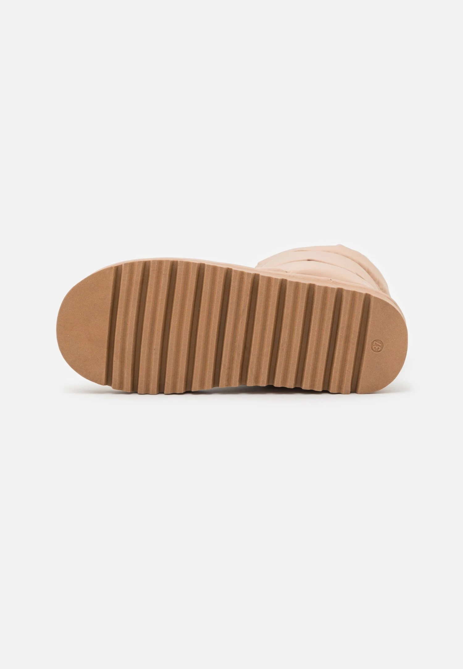 Even&Odd Platform Ankle Boots - Beige 5 Even&Odd Platform Ankle Boots - Beige - Image 5