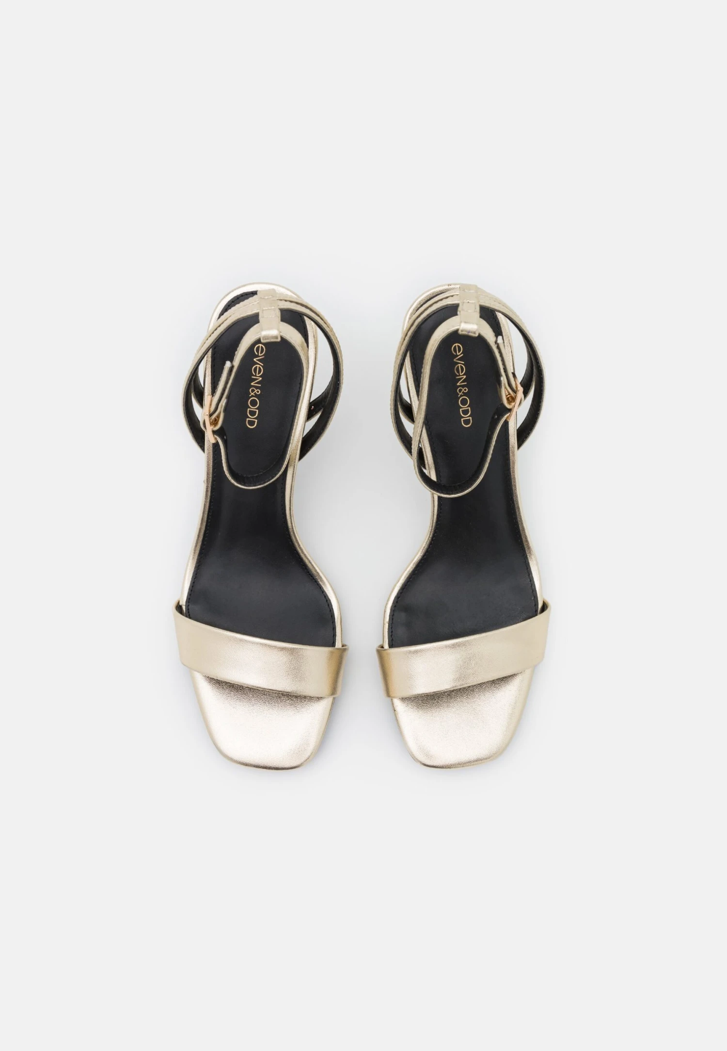 Even&Odd High Heeled Sandals - Gold 6 Even&Odd High Heeled Sandals - Gold - Image 6