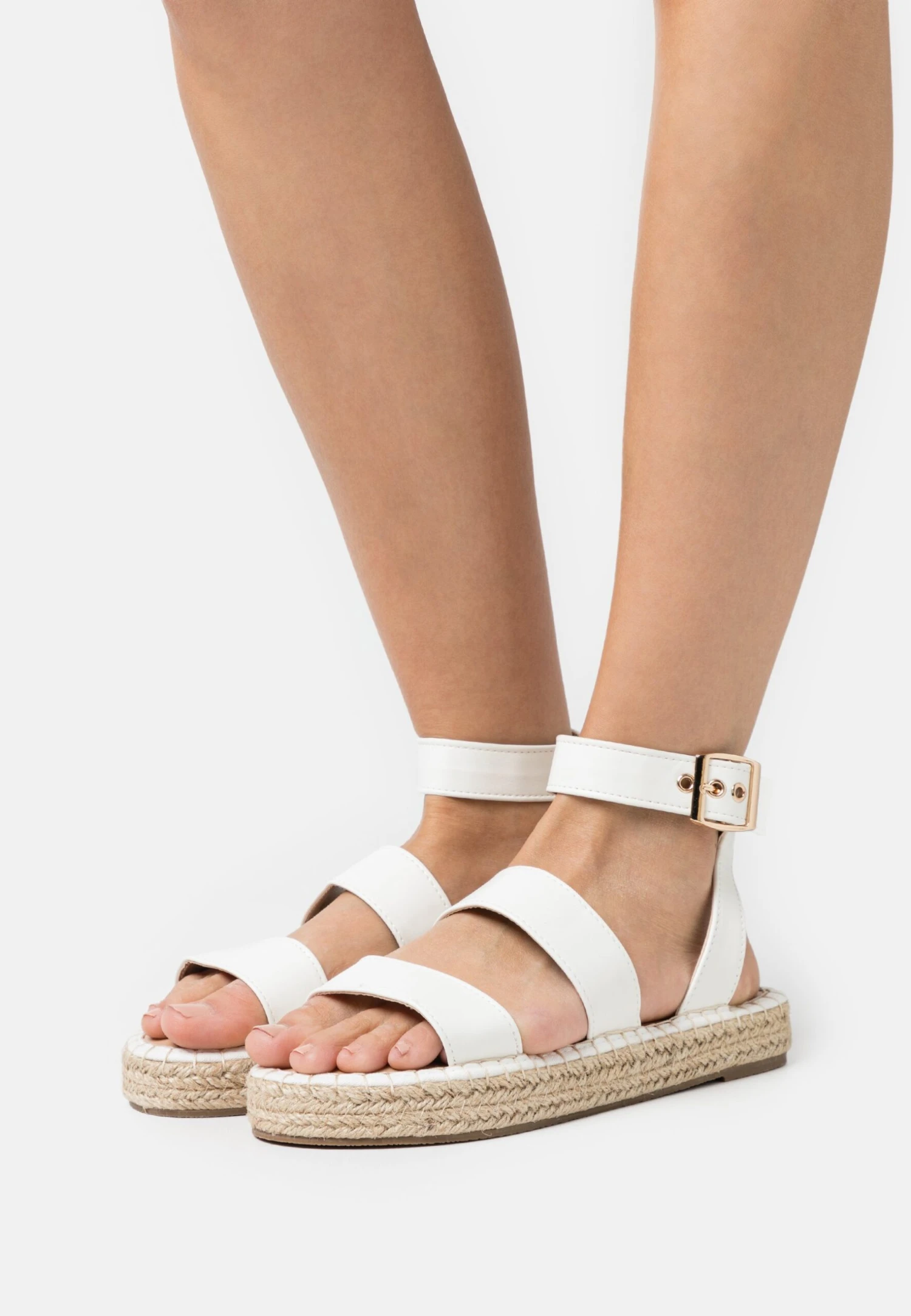 Platform Sandals - White 1 Platform Sandals - White