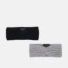 Even&Odd 2 Pack - Ear Warmers - Grey/Black