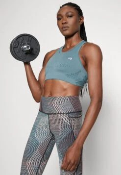 Medium Support Sports Bra - Blue-Grey -Even-Odd Store ea7f9cf6d19c422db1688b496009e0e0