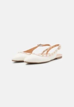 Even&Odd Slingback Ballet Pumps - White 12 Even&Odd Slingback Ballet Pumps - White -Even-Odd Store eaea4b3e1302461cbaf5395e2a31d5c5