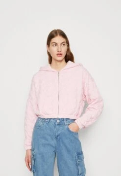 Even&Odd Zip-Up Sweatshirt - Pink