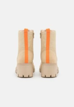 Even&Odd Lace-Up Ankle Boots - Beige -Even-Odd Store ed7b97249f034b28b2bb94320f30e105