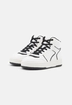 Even&Odd High-Top Trainers - White/Black -Even-Odd Store f0219dc0f0cb4e6d98664aae3a221d49