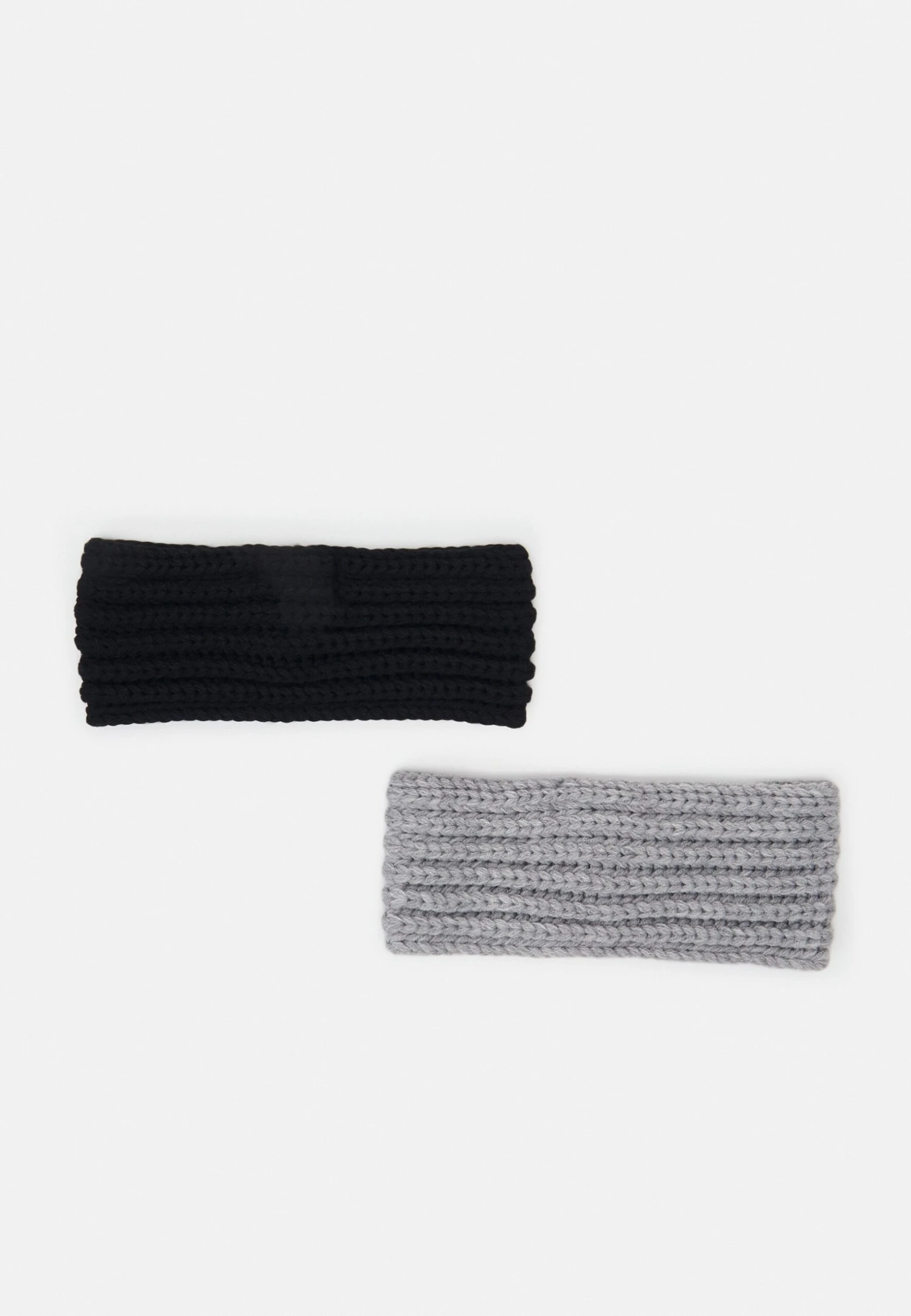 Even&Odd 2 Pack - Ear Warmers - Grey/Black 2 Even&Odd 2 Pack - Ear Warmers - Grey/Black - Image 2