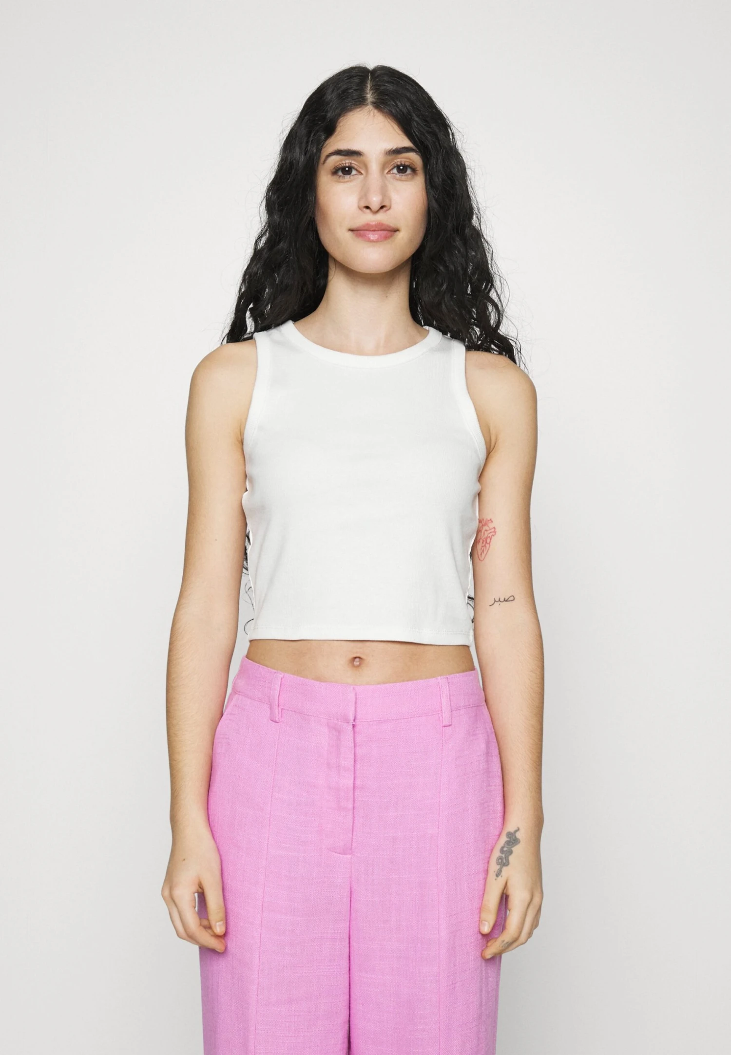 2 Pack - Top - Beige/White 5 2 Pack - Top - Beige/White - Image 5