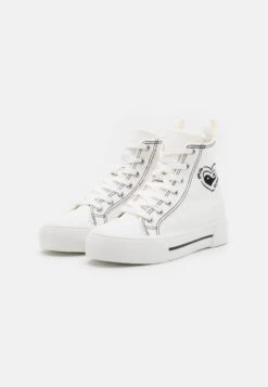 Even&Odd Love - High-Top Trainers - White/Black -Even-Odd Store f566ee2e3159495b8a9310c69af3b53e