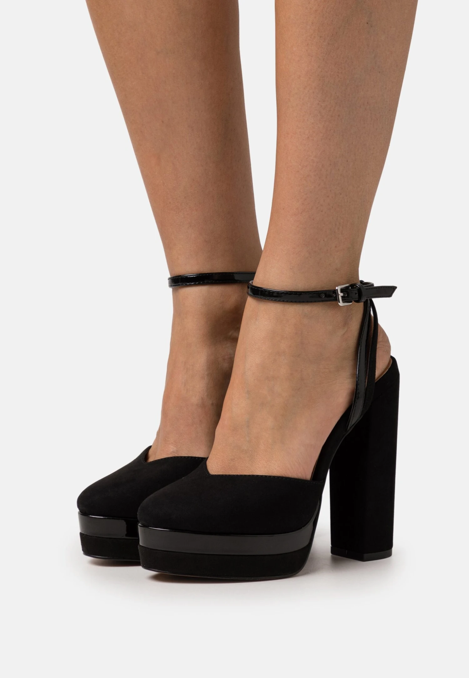 Even&Odd Platform Heels - Black 1 Even&Odd Platform Heels - Black