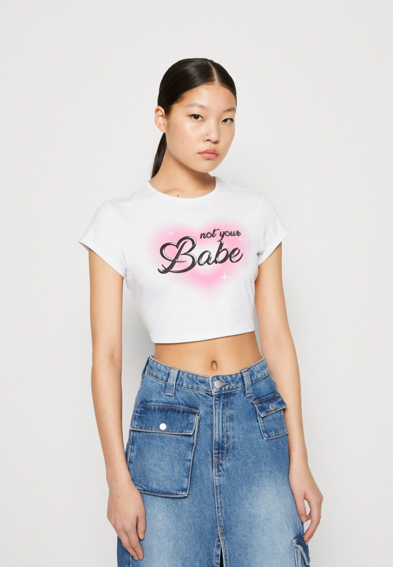 Even&Odd Print T-Shirt - White 1 Even&Odd Print T-Shirt - White